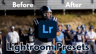 Make your Sports Photos Stand Out Using Lightroom Presets (Sports Editing Workflow)