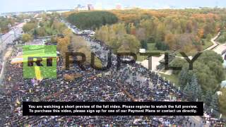 Russia: Muslims celebrate Eid al-Adha as dawn breaks in Moscow