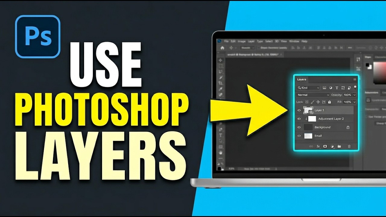 How to Use Photoshop Layers 2026 (Complete Guide) - YouTube