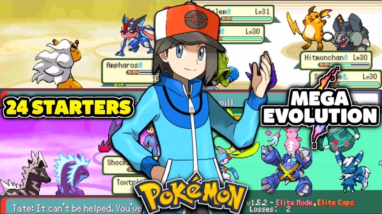 Completed New Pokemon GBA ROM HACK With Mega Evolution, Alola Forms &  Legendaries!  💎Pokemon Mega Evolution 2: This game is based on Pokemon  Fire Red. It's a features Hack and you