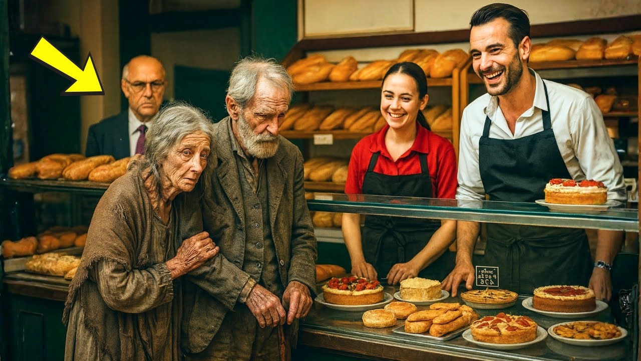 “Avreste un pezzo di pane avanzato per mia moglie?”  chiese l’anziano senza casa…ma il milionario...