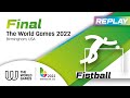 Twg 2022 bhm  replay of the mens fistball final ger vs sui