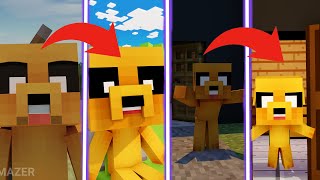 ⭐ Antes Vs Despues / Animaciones Remasterizadas Vs Originales 💎 | Mazer Animations