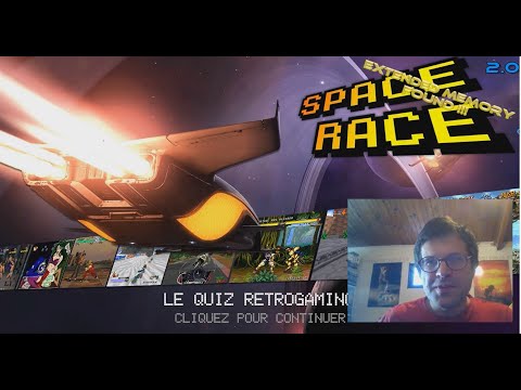 Lets Play Présentation de la dernière version de Space Race- Jeu Quizz Retro Gratuit.  @wms_gaming