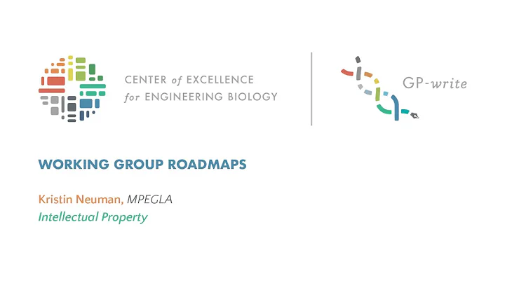 Working Group Roadmaps | Intellectual Property