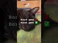 The King of the Board is bored #boardgames #funnycatvideos #ziggen