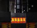 Hydraulic Press vs. Glowing Metal Springs – Incredible Industrial Transformation! 🔥