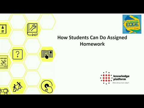 How students can do homework from web || Urdu || The Educators Edge || Knowledge Platform