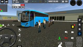 euro coach bus simulator 😱🚌 || new coach bus simulator part Android gameplay