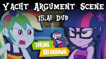 Yacht Argument Scene rewritten (Spring Breakdown) - MLP 15.ai