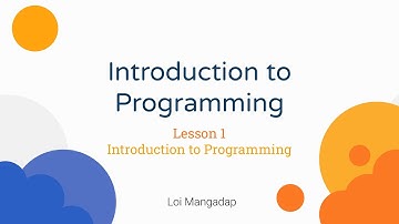 Introduction to Programming - Introduction to Programming (Tagalog) | Wisdom Academy PH