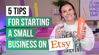 5 Tips for Starting a Small Business on Etsy with Cricut  Etsy Best Sellers 2023