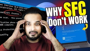 SFC /Scannow Never FIX Windows PROBLEMS - You are doing WRONG