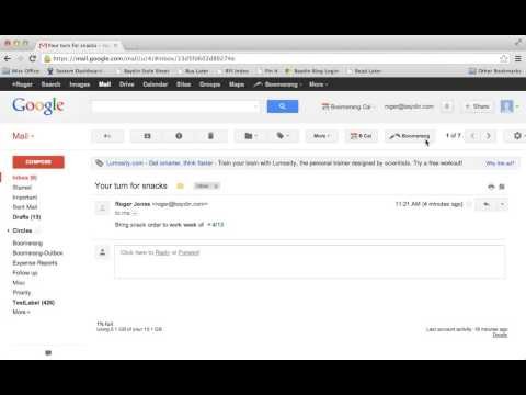 How to Schedule Reminders with Boomerang for Gmail