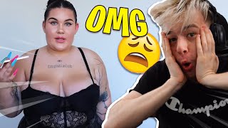 MÁLEM JI TO VYPADLO?! | Denča zkouší PLUS SIZE věci