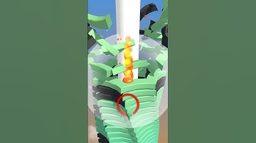 Stack Ball Gameplay ⚽️ #stackball #stackballgame 😍 #shorts #gaming