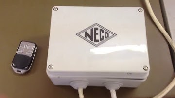 How To Add A New Key Fob Remote To Neco Remote Roller Door Controller