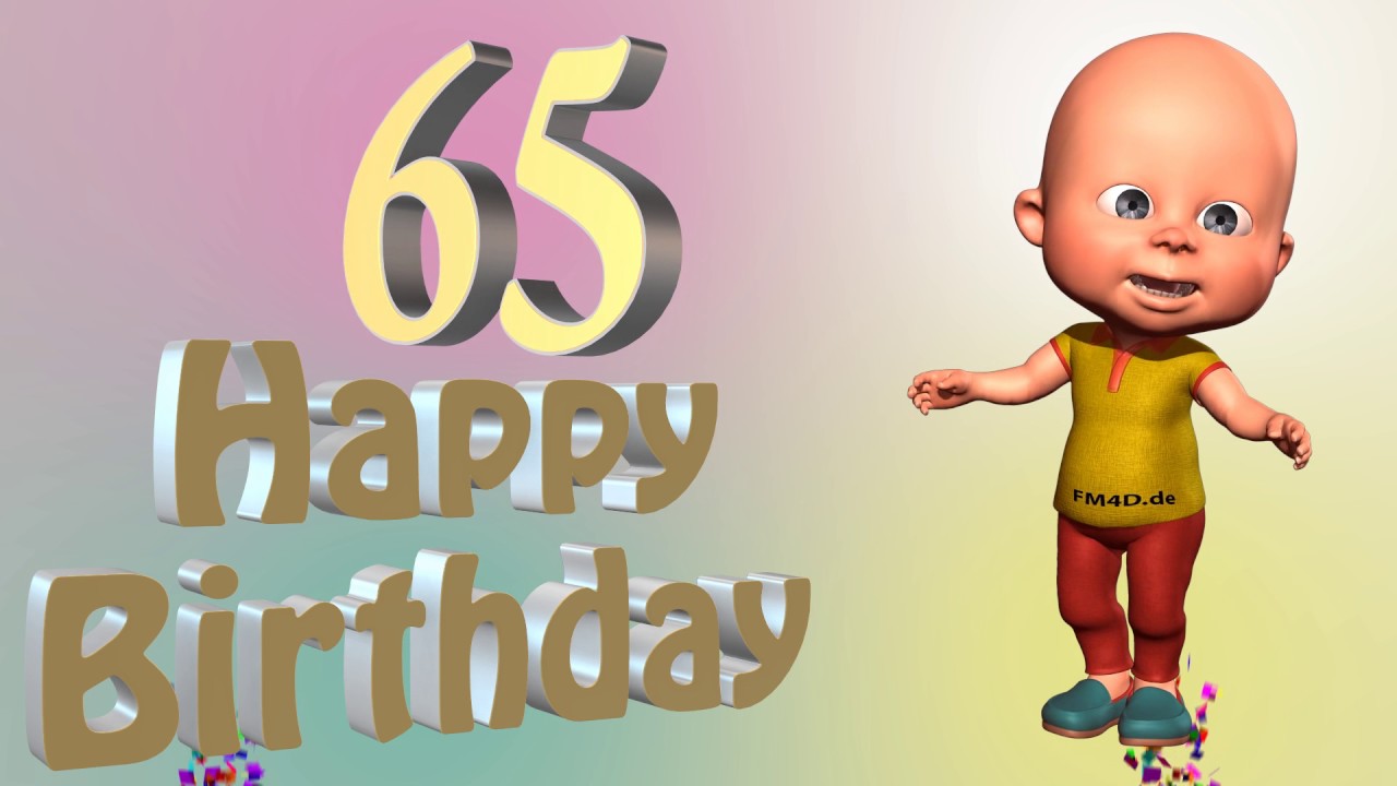 Update Lustiges Geburtstags Video Alter 65 Jahre Happy Birthday to you 65