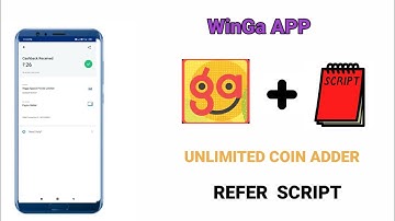 WinGa App Refer Script || Coin adder script || Verified app || Script Tamilan