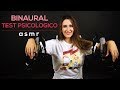 Binaural TEST PSICOLOGICO extremadamente preciso| Asmr español | Asmr with Sasha