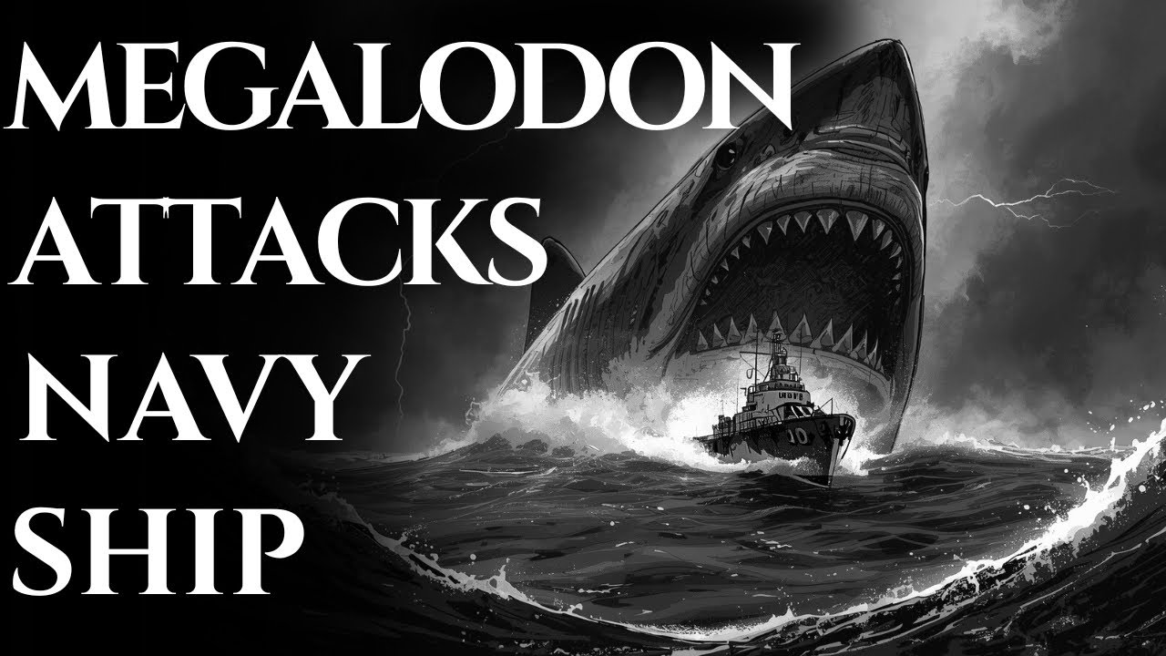 Ужасающий инцидент 1998 года: мегалодон атаковал корабль ВМС США в Тихом океане.
