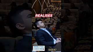 Unbelievable Blunder Shocks Magnus Carlsen #chess #magnuscarlsen #chessshorts #shorts