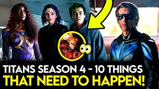 10 Things That NEED to Happen in Titans Season 4