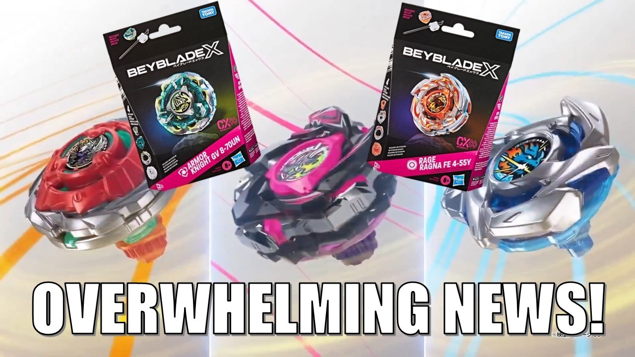 Анонс серии Infinity! Крупные релизы от Hasbro W! Dran Strike, Bahamut Blitz | Новости Beyblade X