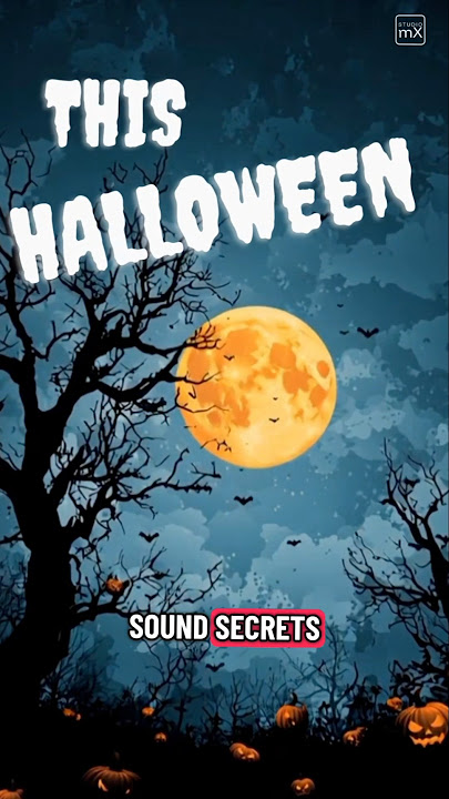 🎃That creaky door? Those flapping wings? They sound pretty scary… 😱