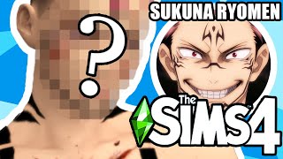 Create A Sim: SUKUNA RYOMEN in Sims 4  (  CC List)