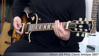 Gibson Les Paul Classic Antique 2007 :: Demo, Soundcheck