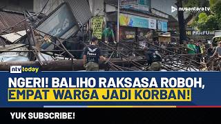 Download Lagu [LIVE] Hujan Deras dan Angin Kencang Robohkan Baliho Besar di Bandung | NTV TODAY