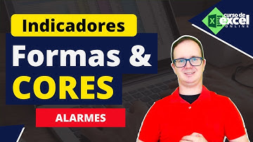 Criar INDICADORES com FORMAS Mudando de COR | Alarmes