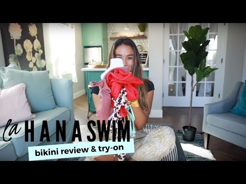 LAHANA SWIM Try-On and Bikini Haul!