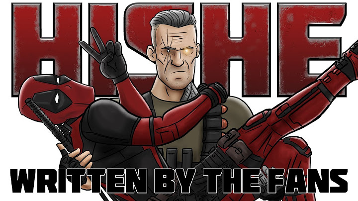 How “DEADPOOL 2” Should Have Ended - Cartoon