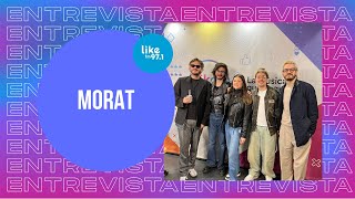 ¡MORAT visitó FM Like 97.1 y nos contó todo sobre su show en  Argentina!