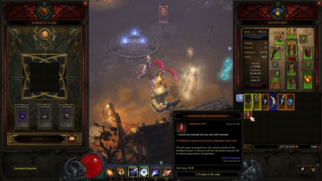 Diablo 3 Whisper Of Atonement How To Use