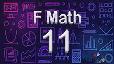 WCLN - Foundations of  Math 11 Course Intro