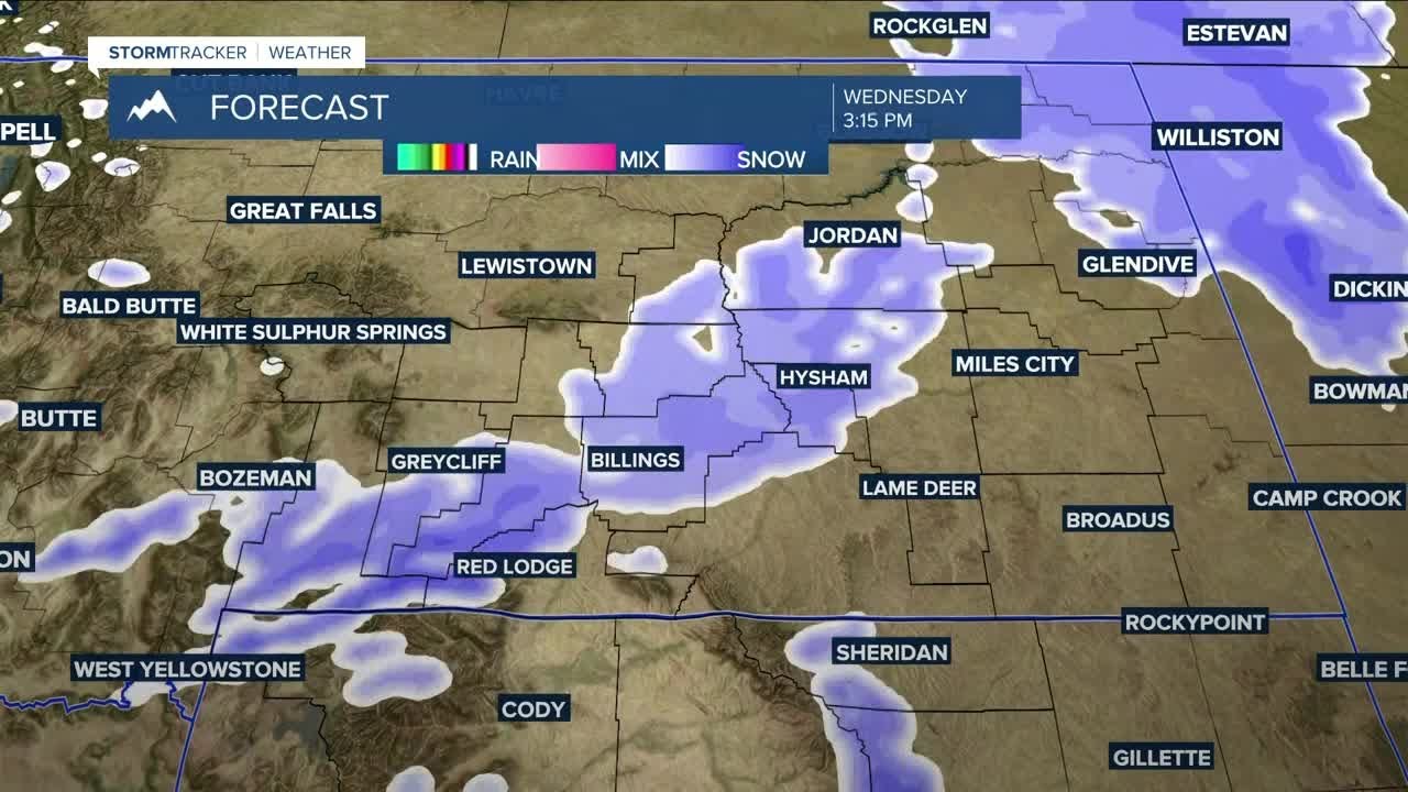 Q2 Billings Area Weather: A couple more chances of snow - YouTube