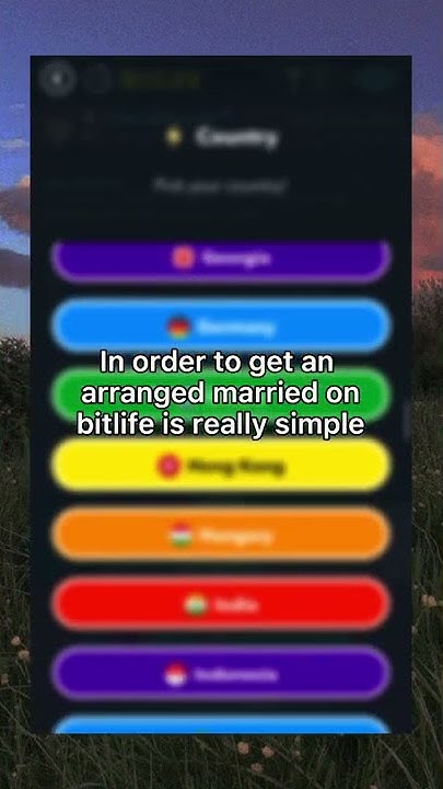 How To Have An Arranged Marriage In Bitlife How to get an arranged marriage on Bitlife - YouTube