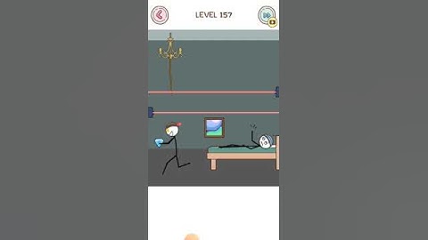 DOP:DRAW SAVE PUZZLE ON IPHONE ANDROID WALKTHROUGH🔥#SHORTS GAME LEVEL 157