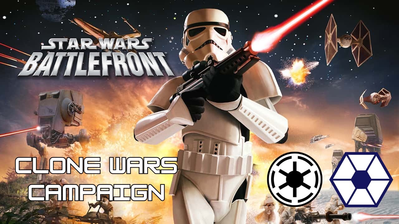 Star Wars: Battlefront (2004) Clone Wars Campaign - YouTube