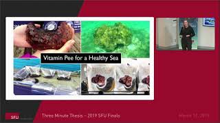 Three Minute Thesis (3MT) 2019 at SFU | Hannah Watkins