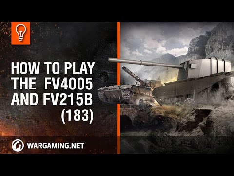 How to play the FV4005 and FV215b (183). Brothers in arms [World of Tanks]