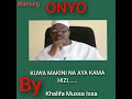 ONYO Kuwa Makini Na Aya Hizi Khalifa Mpya Tv