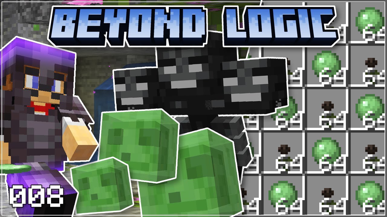 Wither Powered Slime Farm! - Beyond Logic 2: #8 - Minecraft 1.18 Let's Play Survival