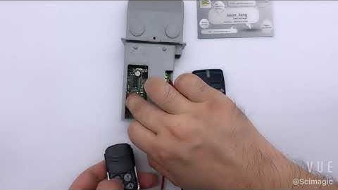 Compatible BFT Rolling Code Remote Programming