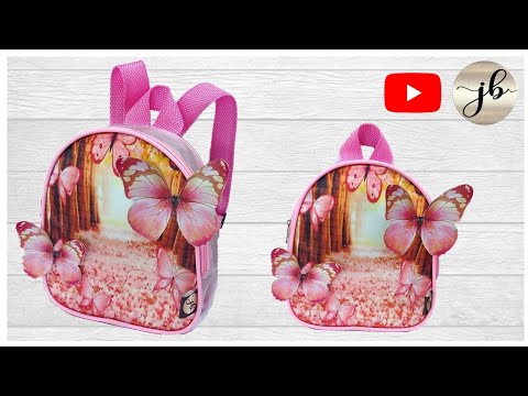 Como fazer mochila 3D brinde de festa infantil/Bolsas Personalizadas #schoolbag #moldes#bolsas#bag