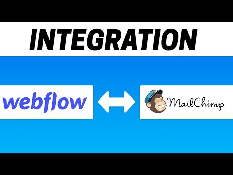 How to Integrate Webflow with Mailchimp