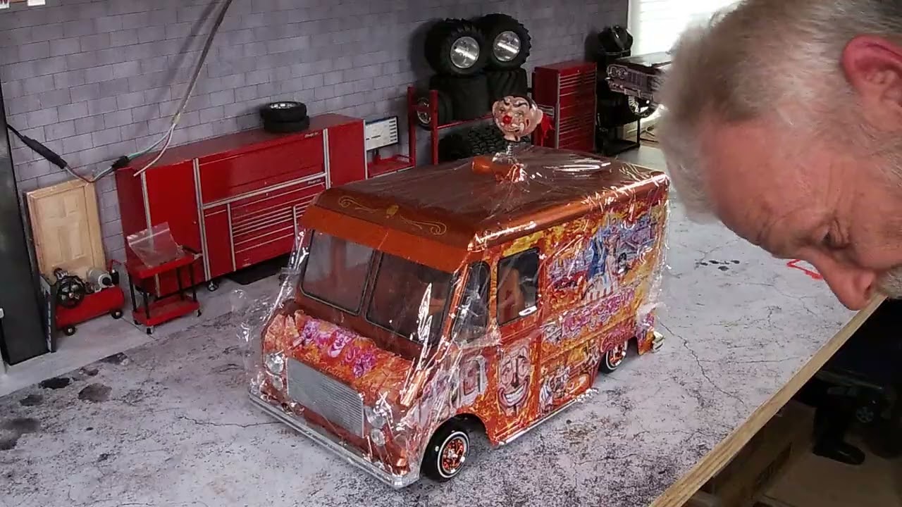 Распаковка фургона с мороженым Redcat Lowrider Mr Cartoon. Часть 1 из 2.